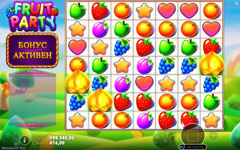 Фрут Пати слот играть